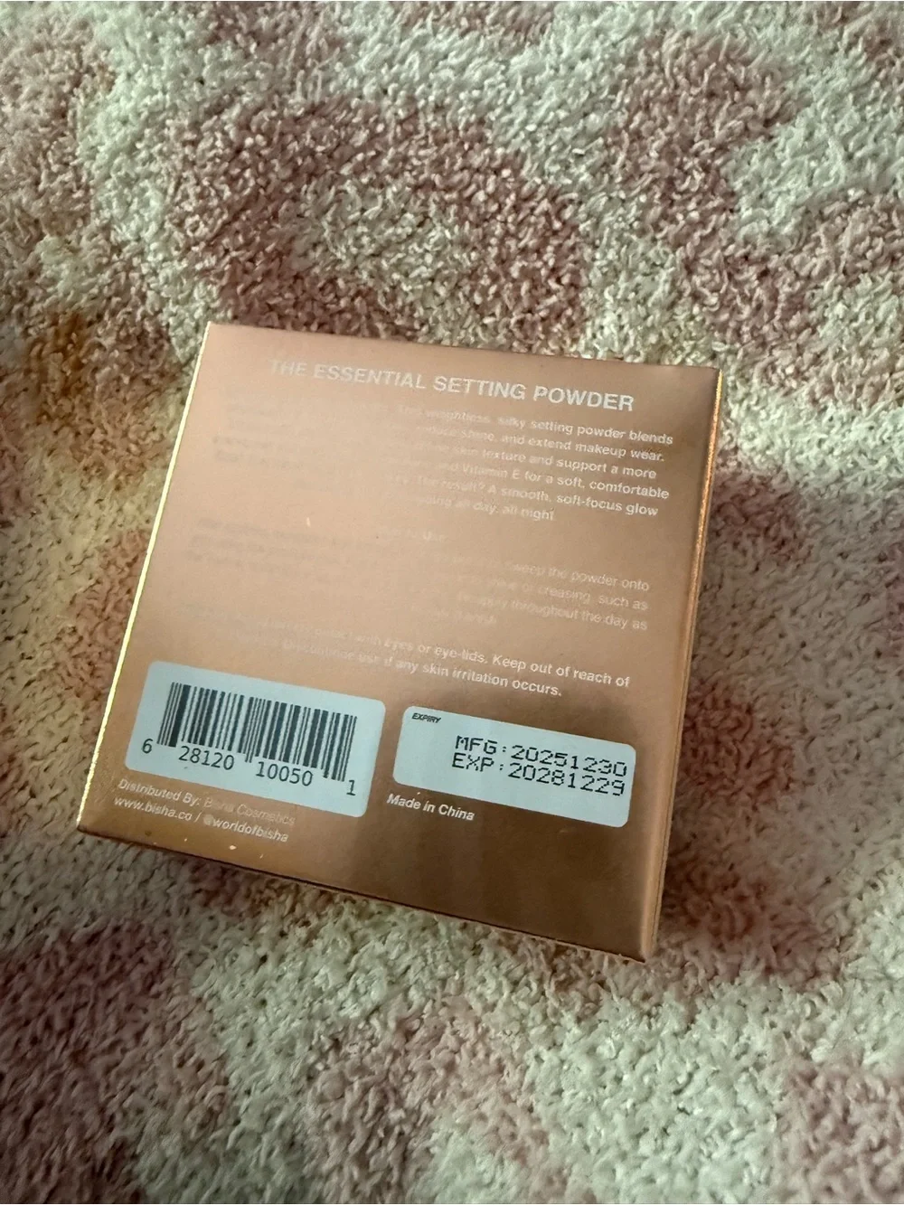 BISHA Tokyo Translucent Essential Setting Powder 20g Sealed